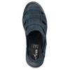 Pánská kožená obuv 54KZ navy blue light airy for summer