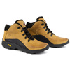 Pánské zimní kožené boty 903K camel yellow