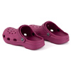 Pantofle lehké pěnové dřeváky do bazénu fuchsiová