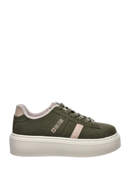 Trampki damskie półbuty Big Star SS274349 khaki