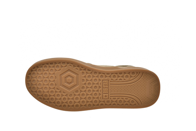 Sneakersy damskie skórzane Big Star SS274675 beżowe