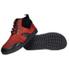 Barefoot unisex zimní kožené boty Explorer red