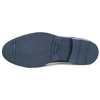 Pánská elegantní kožená obuv 276LU navy blue
