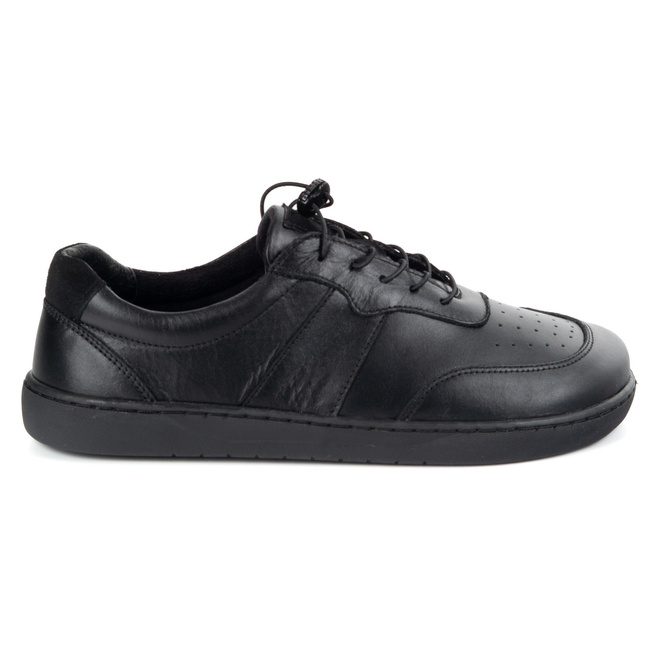 BUTY DAMSKIE BAREFOOT SKÓRA MINIMALISTYCZNE SZEROKIE ARIA czarne 103MP
