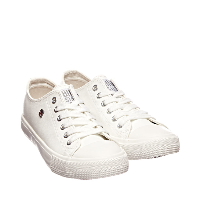 Big Star dámské polobotky V274869 white