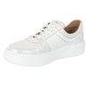 Półbuty damskie sneakersy skórzane 0774W białe