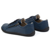 Dámské kožené minimalistické boty barefoot 1242 navy blue