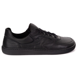 Buty barefoot minimalistyczne skórzane WASAK 0801W CZARNE