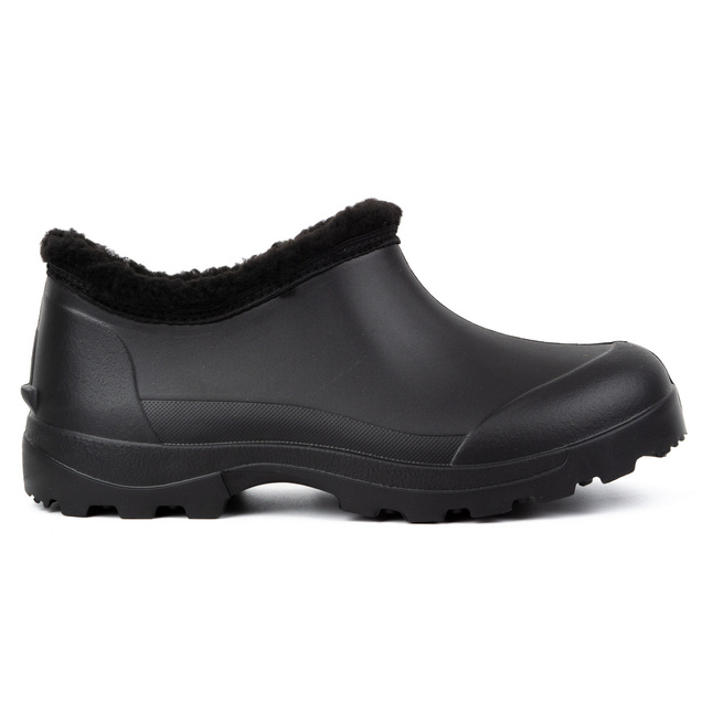 TREWOR zateplené pěnové boty wellingtons nízké černé