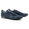 Buty sportowe męskie skórzane 2123 niebieskie