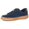Buty męskie zamszowe skóra naturalna 7136DT granatowe