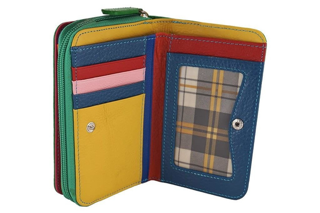 Barberini's - Dámská kožená peněženka - černá