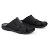 Pánské kožené žabky 312 black