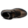 Męskie trzewiki skórzane Olivier 615KNT – model trekkingowy za kostkę brązowe