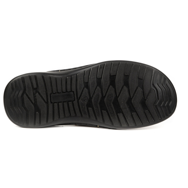Pánské kožené žabky 0223W Khaki