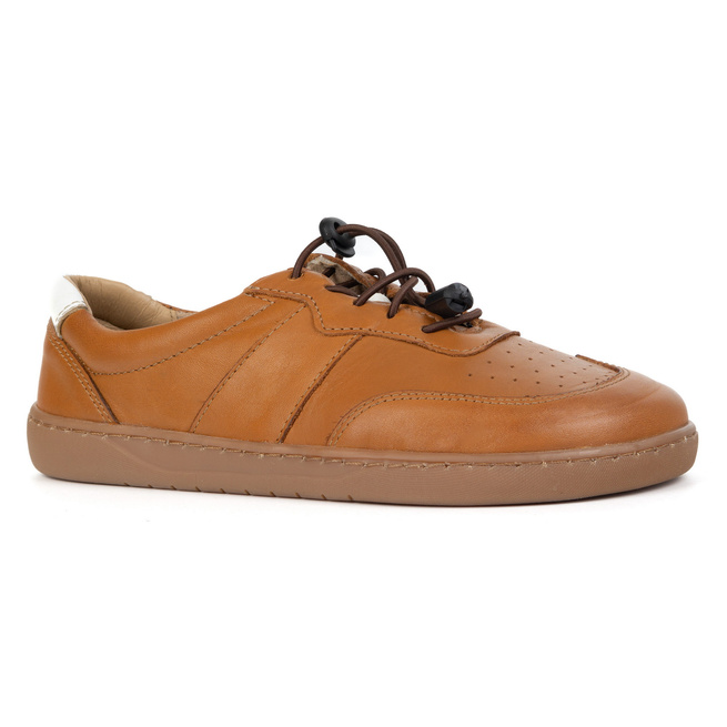 Dámské kožené boty ARIA hnědé 103MP