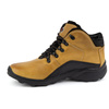 Pánské zimní kožené boty 903K camel yellow