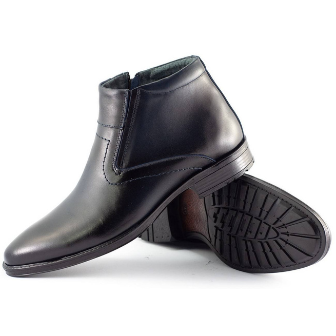 Pánské zimní boty 600 navy blue