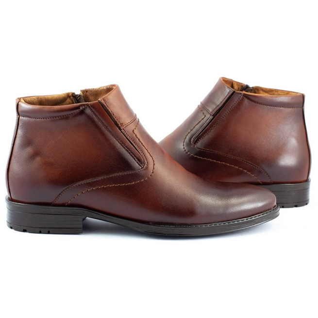 Pánské zimní boty 600 brown