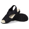 Dámské flexibilní sandály comfooty emma black glossy  