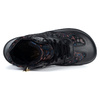 Buty BAREFOOT damskie zimowe 201MP ocieplane skórzane czarne we wzory