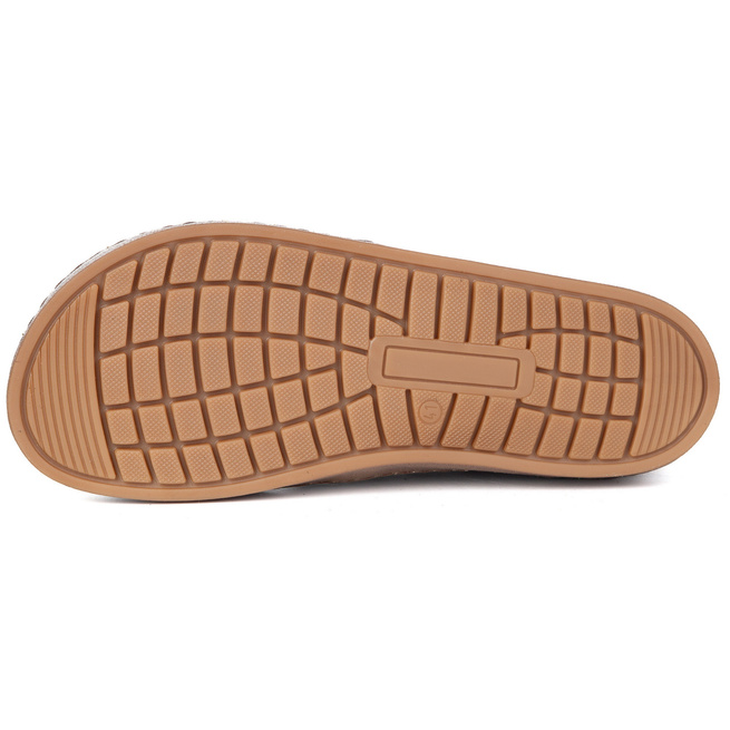 BAREFOOT Męskie buty ocieplane sznurowane minimalistyczne 116KZ jasny brąz