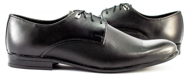 Pánská společenská obuv 300P černá