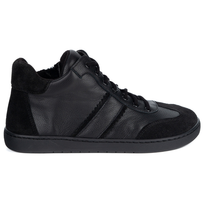 Buty barefoot minimalistyczne skórzane WASAK 0802W czarne