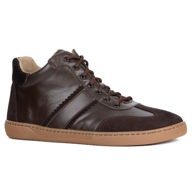 WASAK 0802W hnědá barefoot minimalistická kožená obuv