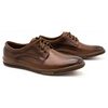 Skórzane buty męskie 295LU brązowe