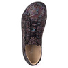 Damskie minimalistyczne buty skórzane barefoot model perforowane 1243 FIOLET ETNICZNY