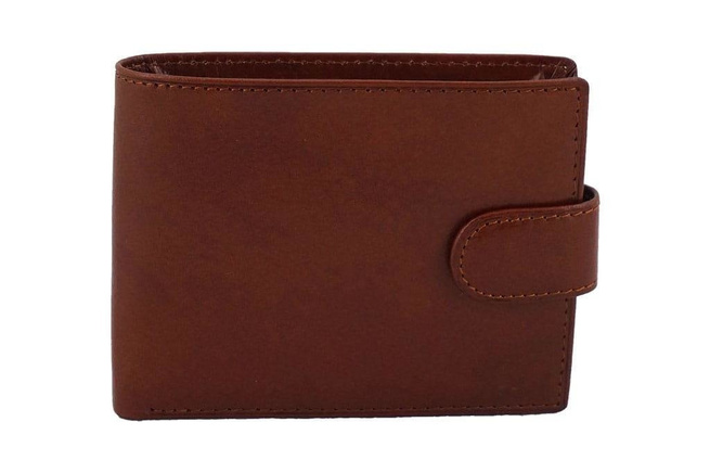 Portfel męski skórzany Barberini's - Zielony ciemny