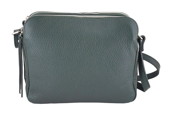 Dámská poštovní kabelka - Barberini's - Tmavě zelená