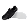 Pánské barefoot minimalistické kožené boty 0742WK black embossed