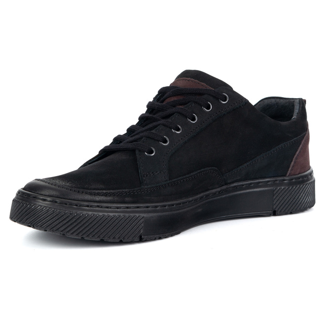 Pánské kožené boty SNEAKERS 950MA black