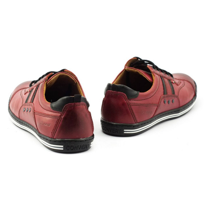 Pánská obuv CASUAL 1801 red