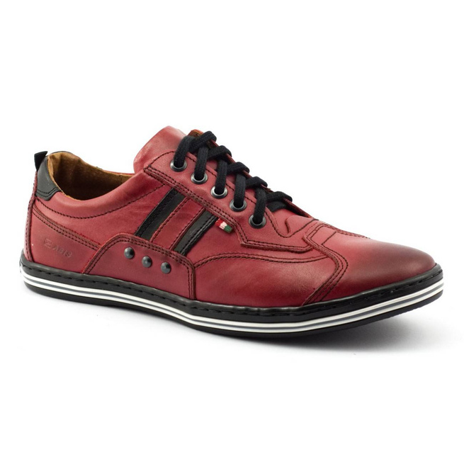 Pánská obuv CASUAL 1801 red