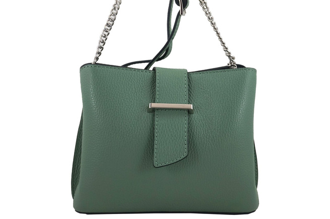 Torebka wizytowa na ramię - Zielona