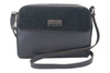 Torebka damska skórzana crossbody - Czarna
