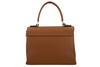 Kufr kožené kabelky - světle hnědý