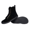 Buty damskie barefoot zimowe skórzane Olivier Liv 1303 ocieplane czarne nubuk