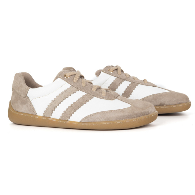 Dámská barefoot obuv model 1774POL WHITE+CAPUCINO