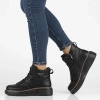 Filippo kožené boty na platformě DBT6452/25 BK Black