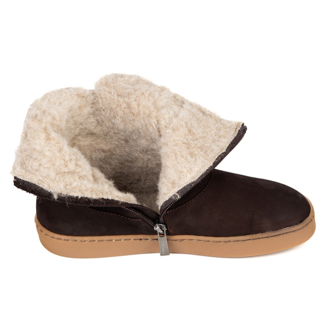 WASAK 0802W hnědá barefoot minimalistická kožená obuv