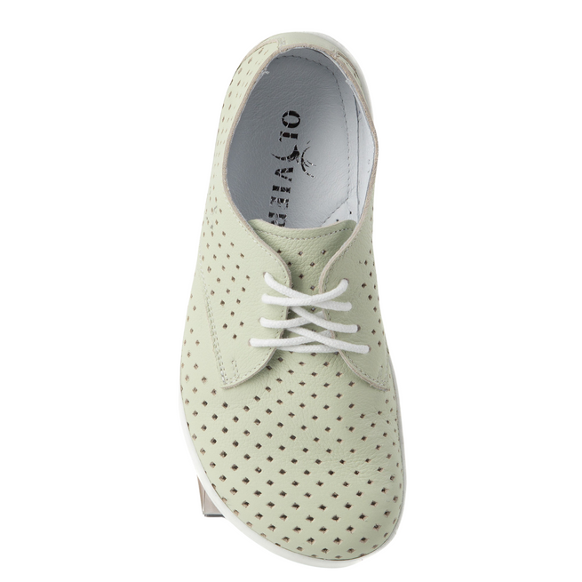 BAREFOOT Damskie minimalistyczne ażurowe 1288POL zielone