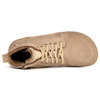 Dámské kožené zimní boty barefoot Z-B04 beige
