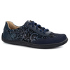 Buty barefoot damskie skórzane minimalistyczne OLIVIER 1287 granatowe