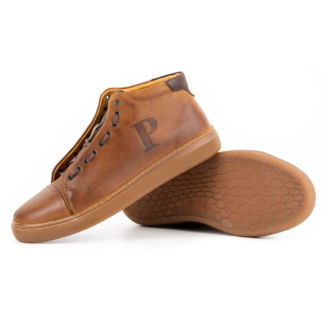 Buty męskie skórzane 2110sw camel