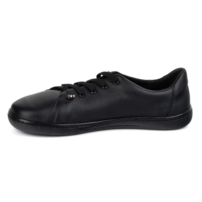 Dámské barefoot minimalistické kožené boty 0771W pea black