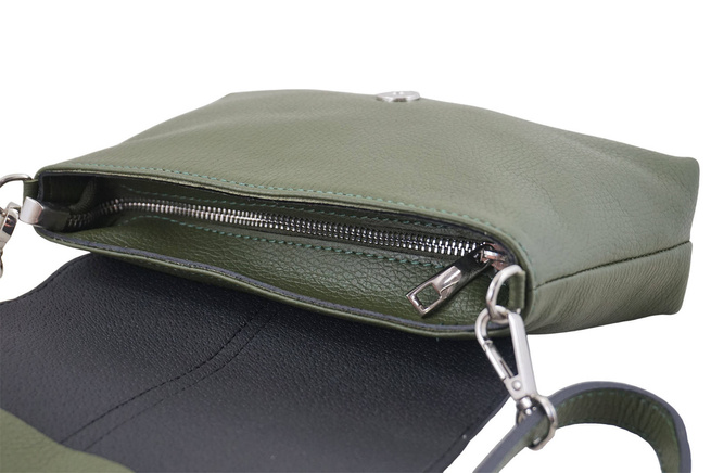 Elegantní večerní kabelka - zelená